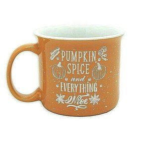 NWT Autumn Pumpkin Spice Camp Coffee Mug 14 OZ